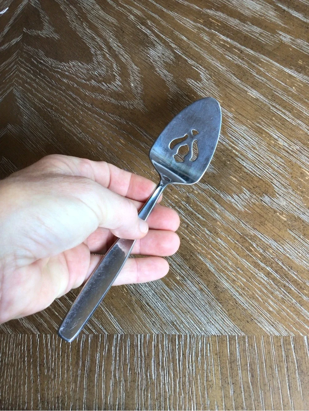 Vintage Rogers Stainless Steel Pie Cake Server 8.75” Dessert Serving Utensil